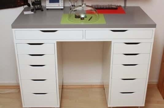 How to hack this into a corner desk?