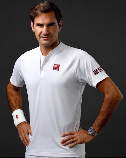 Download Federer Uniqlo Pics