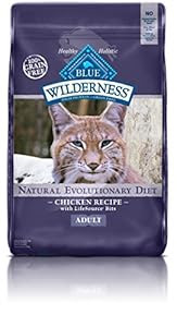 Amazon.com : Blue Buffalo Wilderness Grain Free Dry Cat Food, Chicken