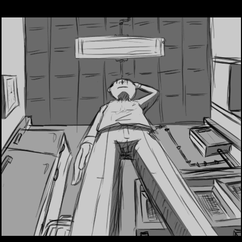 日常非生活 下からのアングル