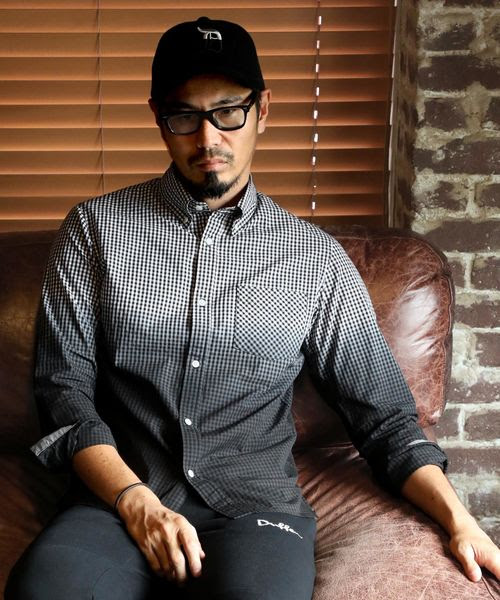 Shirt グラデーション ギンガムチェックシャツ シャツ ブラウス The Of Gradation セール St George ザダファーオブセントジョージ のファッション Gingham Duffer Gingham Shirt グラデーション Duffer 売上実績no 1高評価 シャツ ブラウス