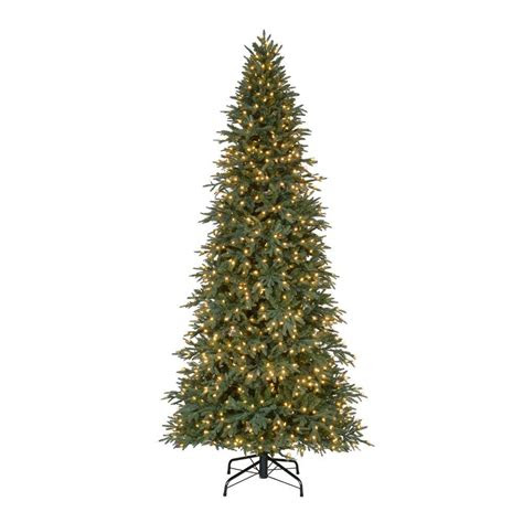 home accents holiday  ft pre lit led meadow quick set