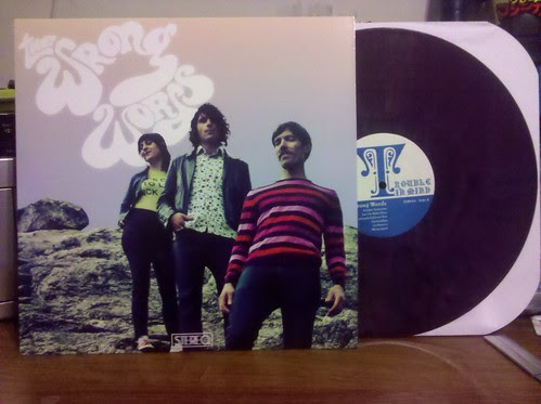 The Wrong Words - S/The LP - Purple Vinyl