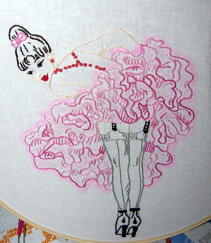 Sew Lovely Can-Can Girl