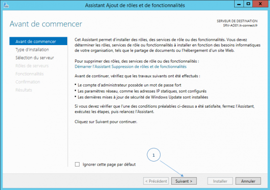 WS 2012 - Avant de commencer