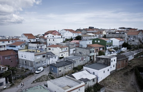 Bairro de Cova de Moura em Lisboa