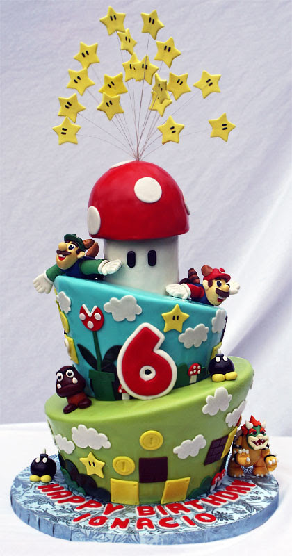 This Is An Awesome Super Mario Bros Birthday Cake Pic Global Geek News