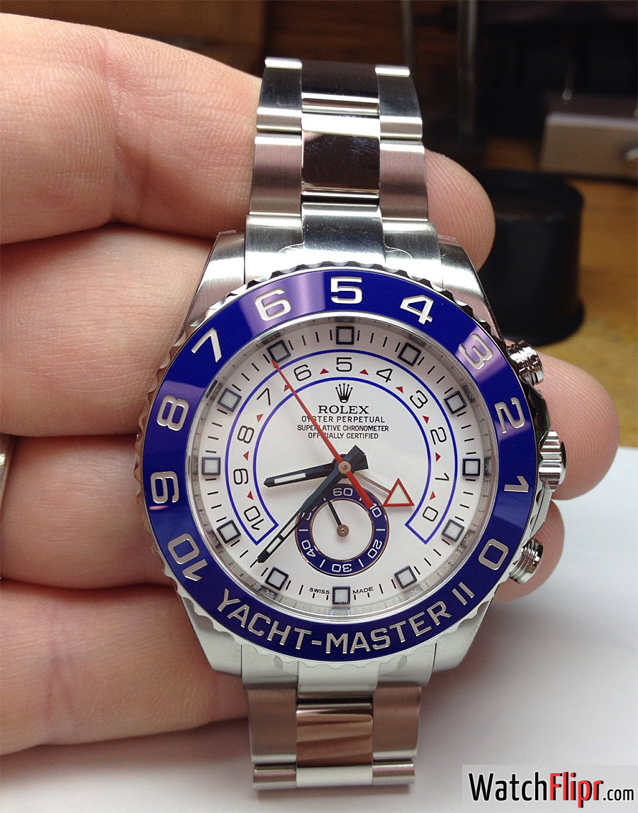 Rolex Steel Yacht-Master II Hands-On Quick Review Watch ...