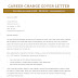 How To Write A Change Of Career Cover Letter