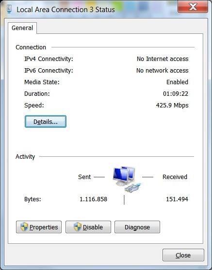 Lan3Status