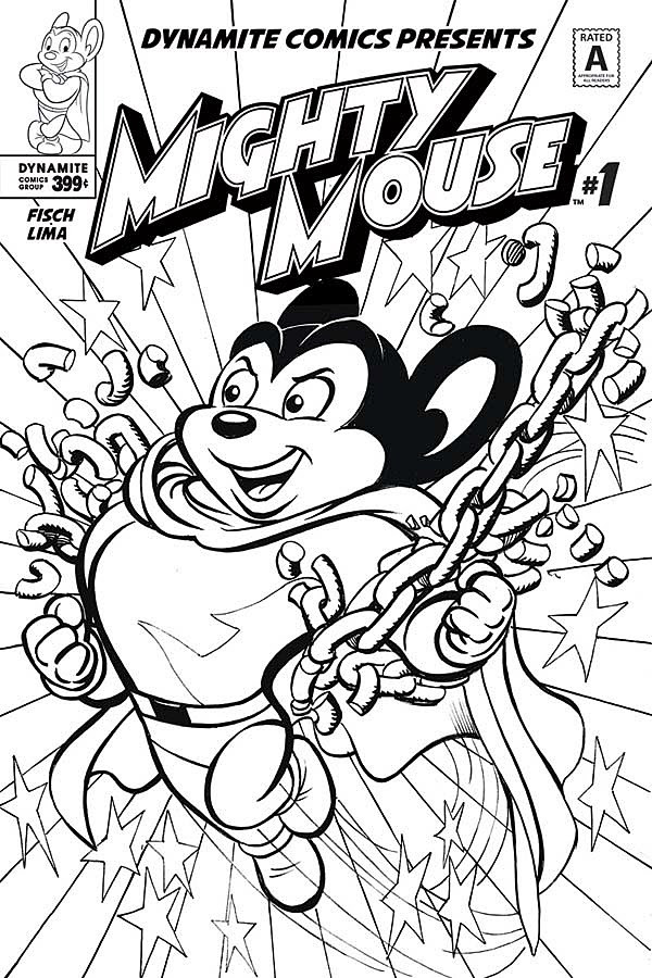 Download Here He Comes: Dynamite Unveils New 'Mighty Mouse' Comic