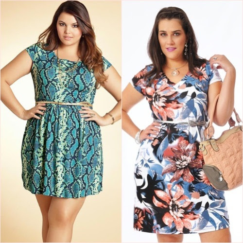 vestidos estampados plus size 1