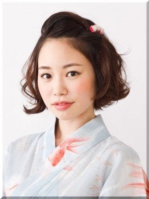 甚平に似合う髪型 簡単ヘアアレンジ ショート ミディアム編 生活