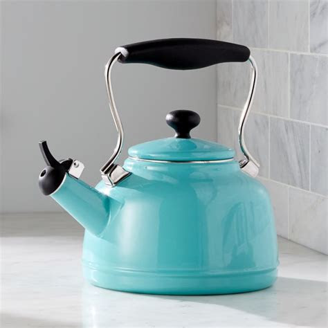 Have you started to learn more about nutrition recently? Chantal Vintage Aqua Steel Enamel Tea Kettle + Reviews