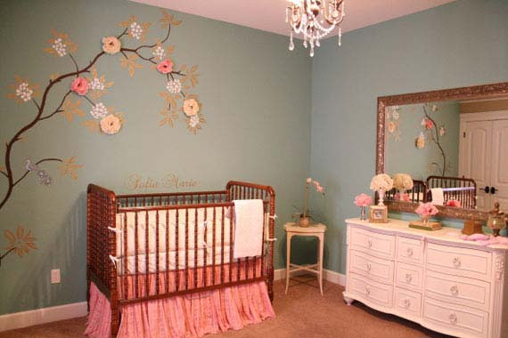 Des Stickers Decoratifs Pour La Chambre De Bebemobilier Bebe