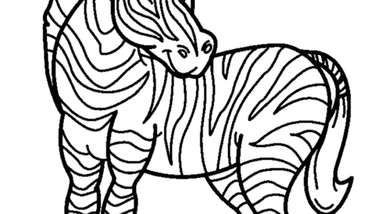 zebra coloring pages | Clipart Panda - Free Clipart Images