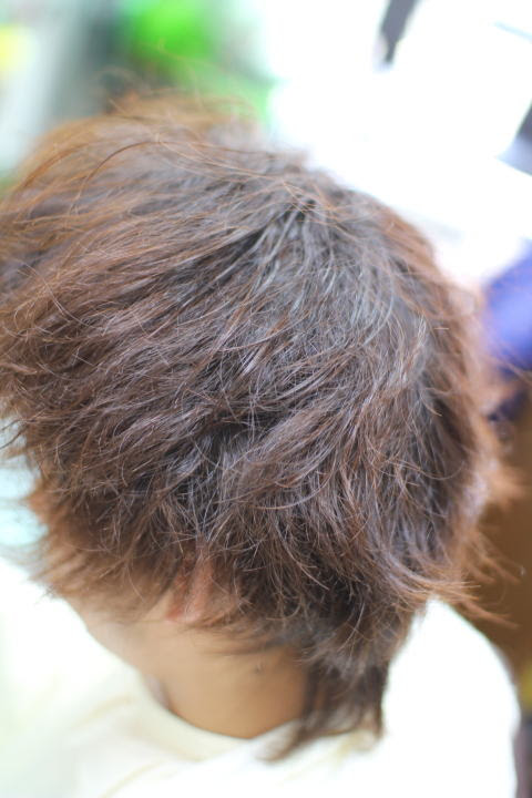 短い ３ 髪も縮毛矯正可能 自然な仕上がりでスタイリングも自在 京阪大和田駅近く守口 門真 寝屋川の境にある髪切屋ｔａｋｕで