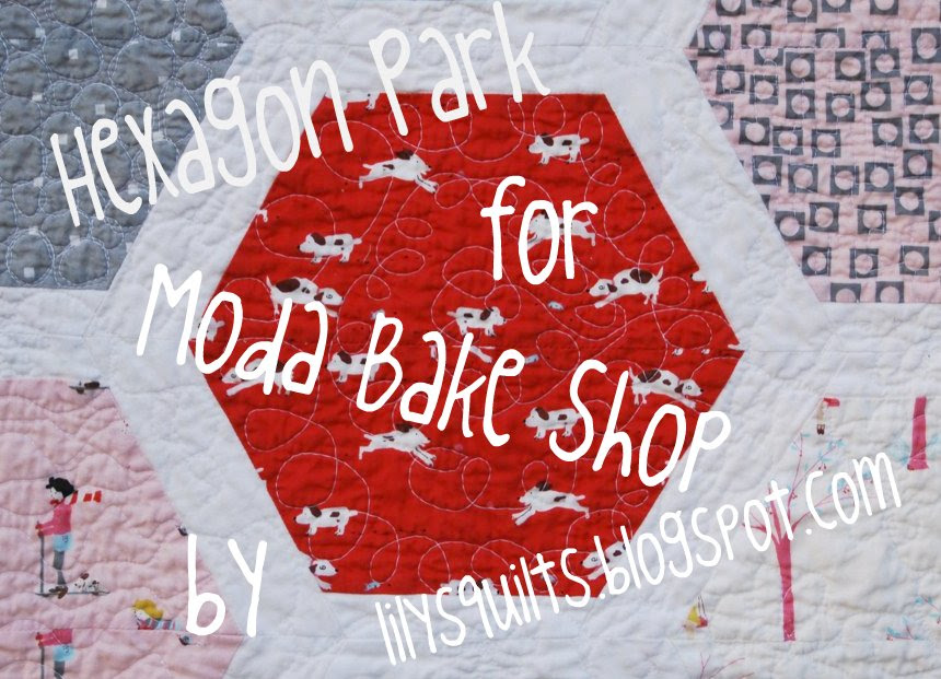 Sneak Peek of my first Moda Bake Shop quilt
