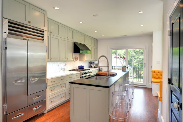 White Shaker IKEA Kitchen - contemporary - kitchen - philadelphia 