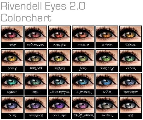 The following is a chart listing the estimated rate of each eye color in the general population. eye color chart by lemontrash on deviantart an eye color chart i made