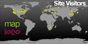 Locations of Site Visitors