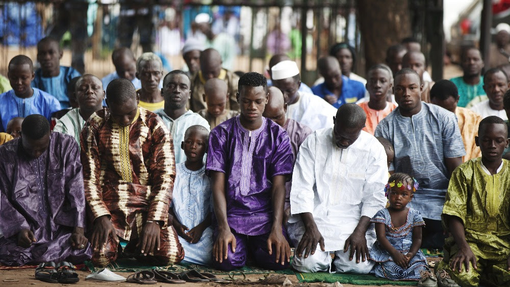 In pictures: Muslims around the world celebrate Eid al 