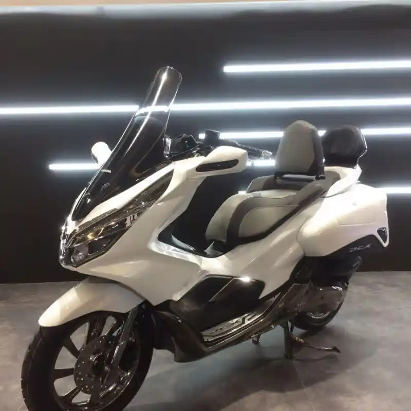 All New Honda PCX Belum Beredar Di Jalan, Penampakan 