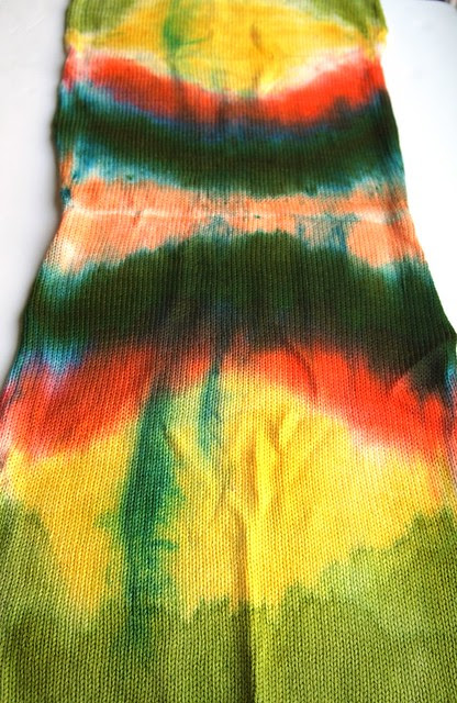 merino sock blanks dyed by Ginny of FatCatKnits