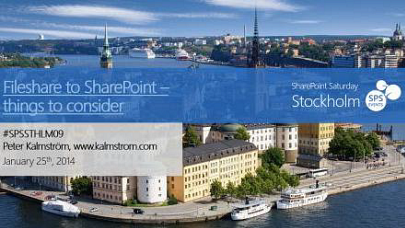 Stockholm SharePoint Saturday