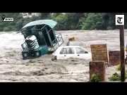 the tribune philippines Himachal Pradesh: Flash flood washes away vehicles in Mandi