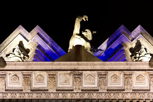 Bilbao at night
