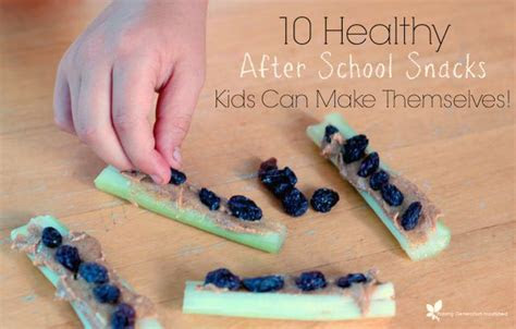 healthy school snacks kids