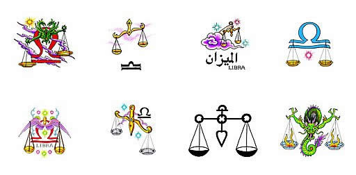 libra tattoo signs