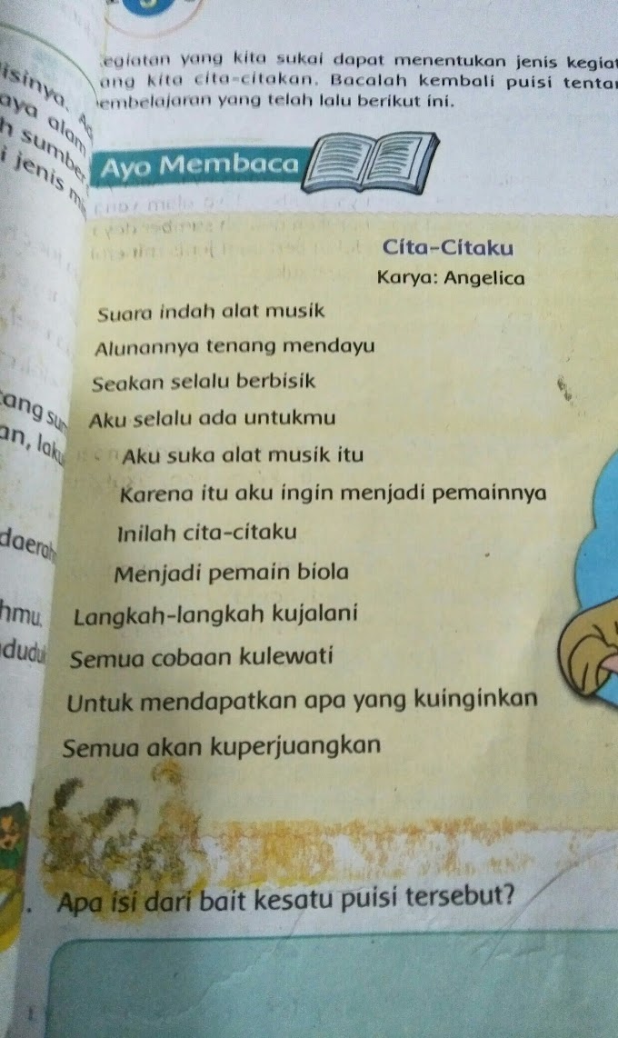 Puisi Cita Cita 2 Bait