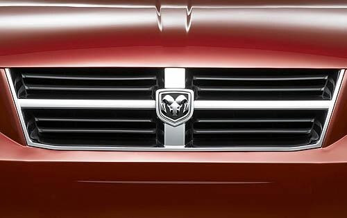 2008 Dodge Grand Caravan SXT Front Grille and Badging