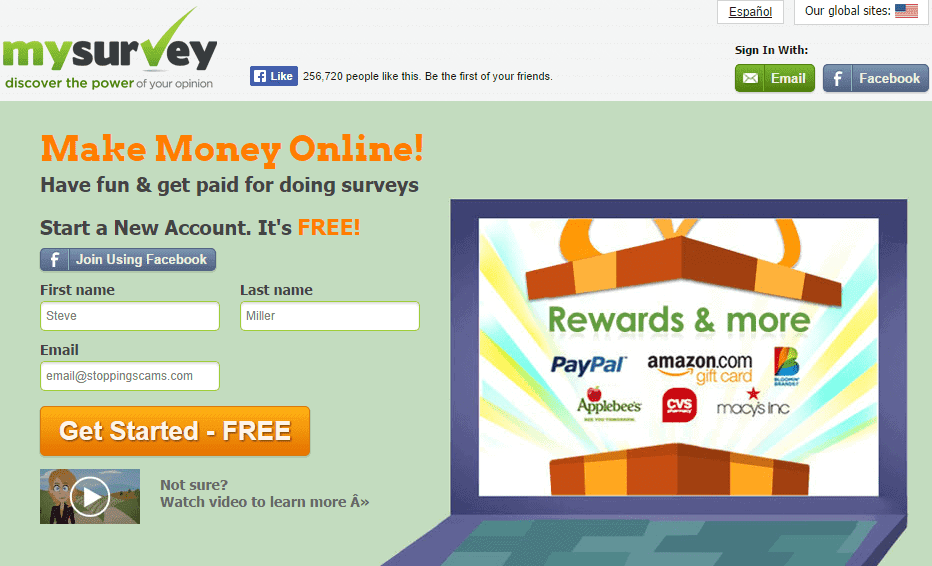 My Survey Review My Honest Experiences With Mysurvey Com - click to zoom