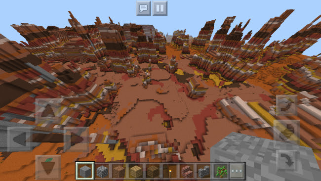 Minecraft Pe メサ村にスポーンするシード値 Seed まとめ Surilog