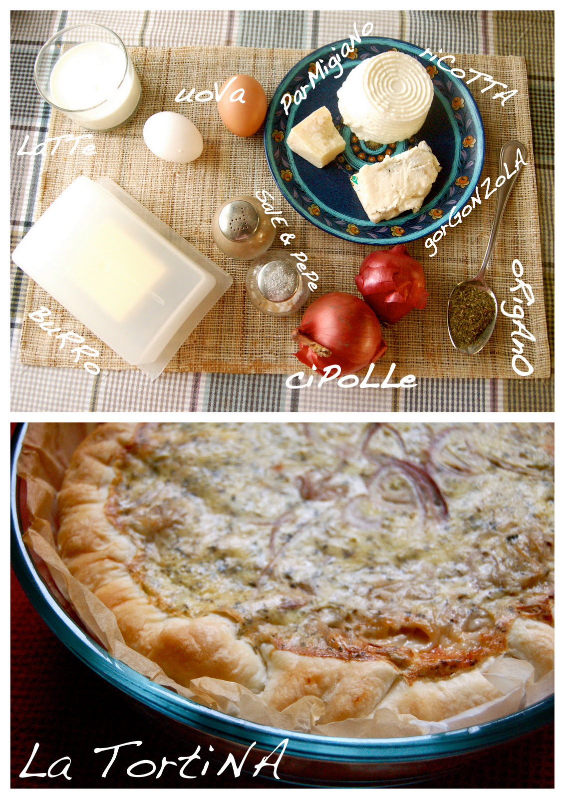 tortina gorgonzola+cipollotti