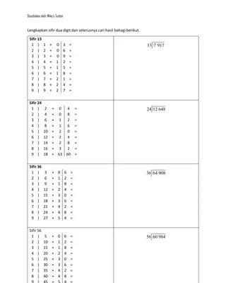 Soalan Matematik Tahun 3 Bahagi - Koleksi Soalan Bahagi Tahun 3 Sopalan Jawapan I