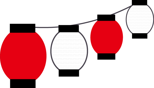 お祭りのイラスト 夏祭り バザー 模擬店 無料イラスト フリー素材