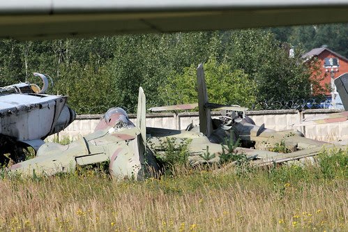 Stored Yakovlev Yak-28s