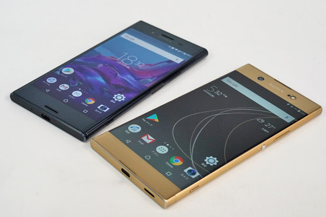 Xperia Xz Premium と Xperia Xa1 Ultra をそれぞれレビュー