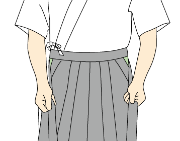 弓のきこなし 袴の着方 男性版