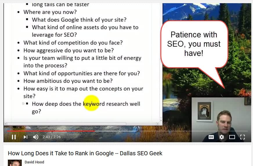 UPDATE — How Long Does it Take to Rank a Website in Google?