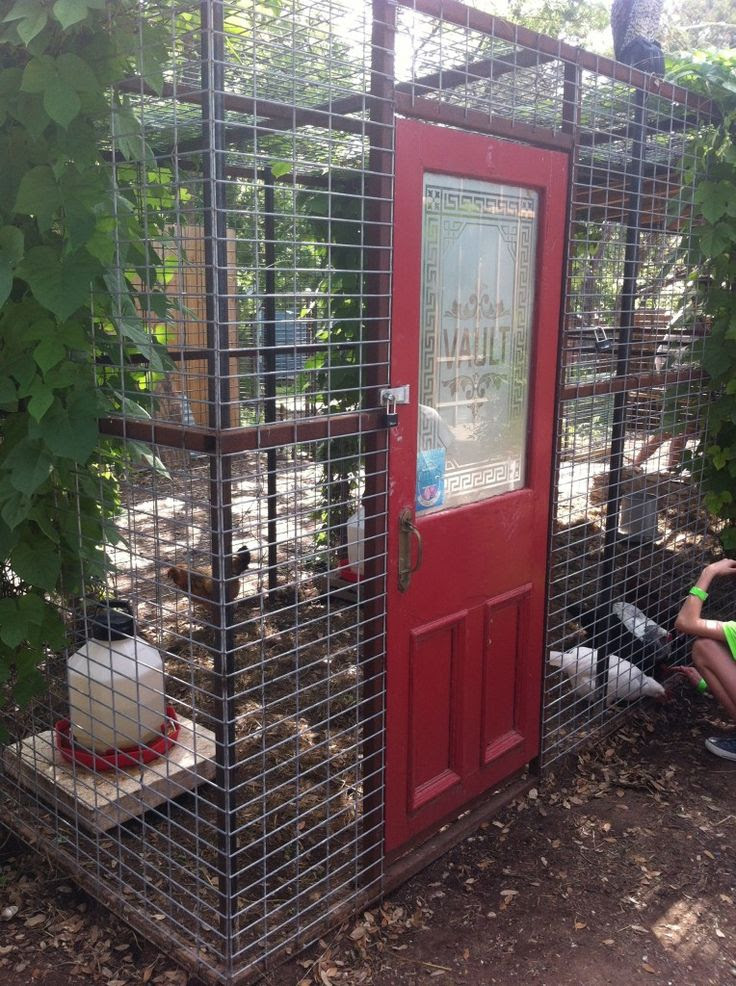 ... coop in Austin, TX Note to Self: Must put pretty door on chicken coop