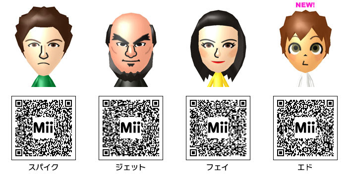 ぷくのブログ Mii アニメキャラ カウボーイビバップ