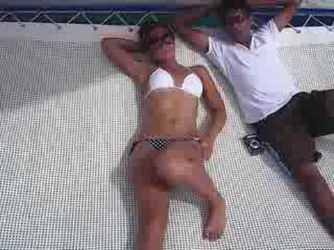 Must see Video (Beginning)! Bikini Girl sailing Bermuda 