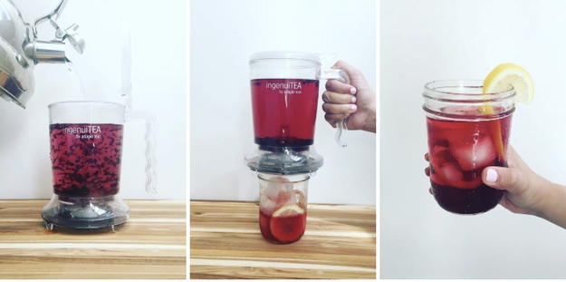 A loose-leaf teamaker that's sleek, durable, and dishwasher-safe.