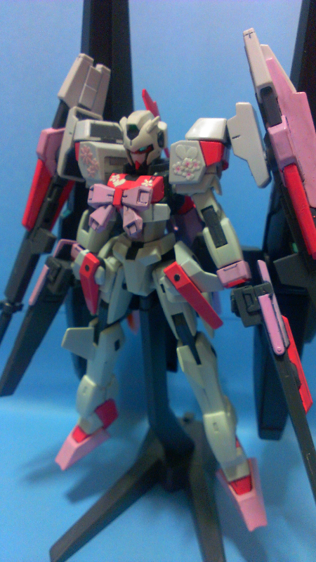 Musume S Custum その2 ガンプラはできるだけ白く塗装しない