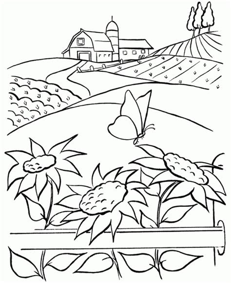 nature coloring pages to print coloringmecom